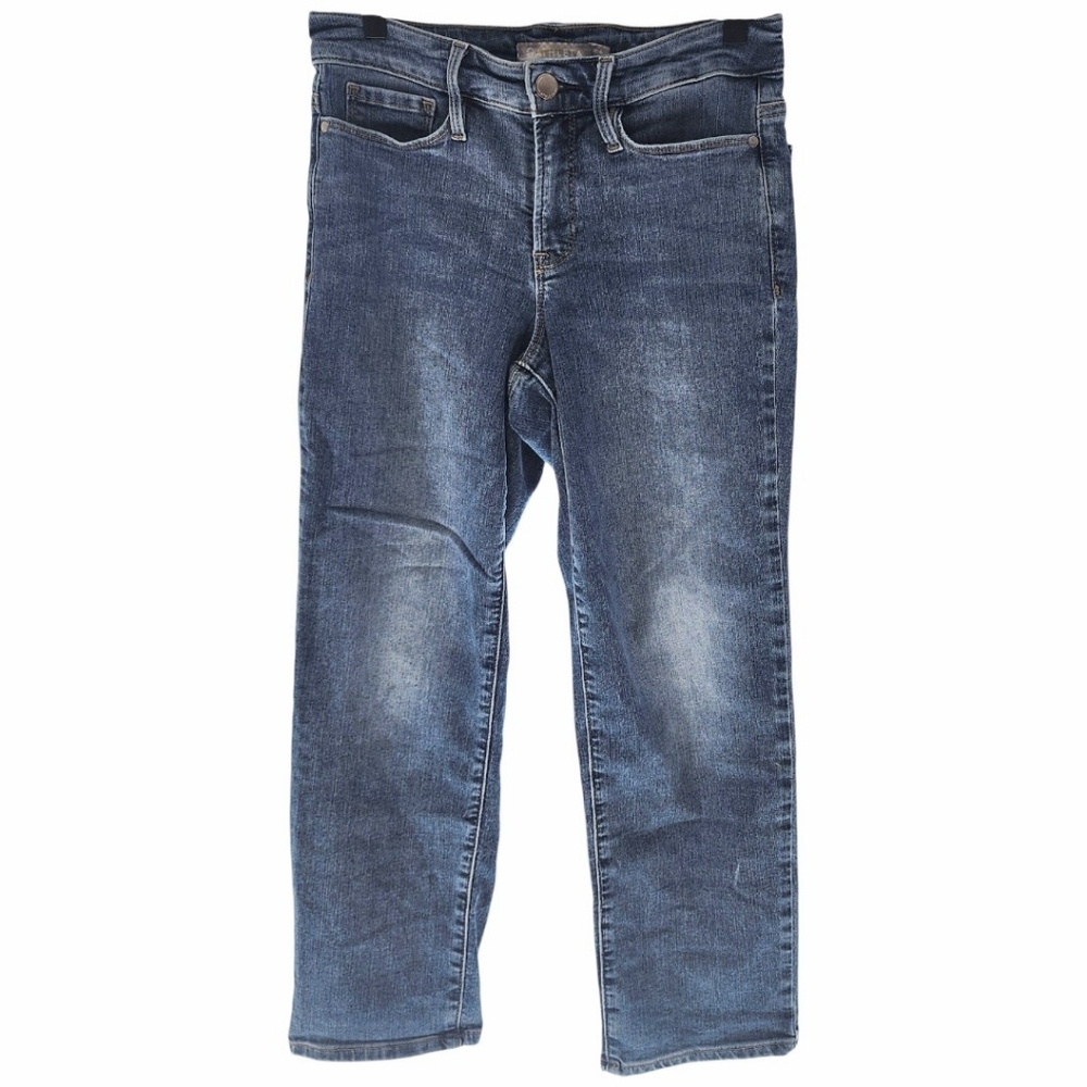 Athleta Sculpttek Slim Jeans Lapis Wash Sculpting Denim Size 4